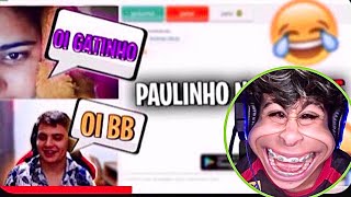 PAULINHO O LOKO ZOANDO NO OMGLE // PAULIN REAGE