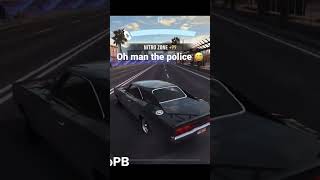 Dodge charger RT with police chase on NFS #gaming #shorts #nfsheat #dodgecharger