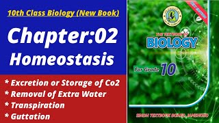 Excretion in plants class 10| Biology class 10 chapter 2 | Class 10 new biology book