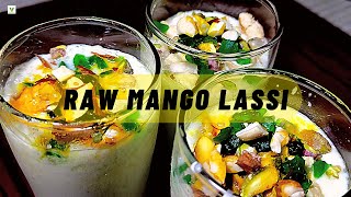 Raw Mango Lassi | Veg Wonderland | Recipe 201 #stopcraving #startmaking