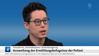 Interview bei der Tagesschau: Prof. Dr. Dennis-Kenji Kipker zum Sicherheitspaket der Bundesregierung