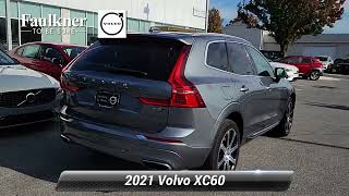 Certified 2021 Volvo XC60 Inscription, East Petersburg, PA M1765199