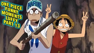 One Piece Funny Moments Luffy Part 13 React | Momen Lucu One Piece Sub Indo