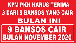 3 dari 9 bansos yang harus diterima KPM PKH yang cair bulan ini