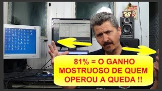 VEJA O INCRÍVEL GANHO DE QUEM OPEROU O BITCOIN NA QUEDA!! VOCÊ AINDA PODE !!