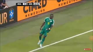 Égalisation  de Sénégal  penalty  Sénégal  brasil