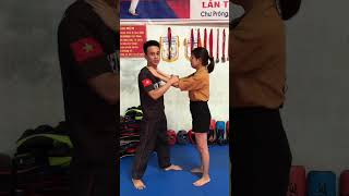 Tự  Vệ Nữ Khi Bị Đe Doạ #shorts #kungfu #vothuat