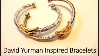 Bracelet Inspired by $800 David Yurman!  WOW!  Beautiful and BARGAIN ALERT!  Amazon Dupe