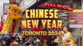 Toronto CHINESE NEW YEAR Dragon Dance & Celebration 2024 | Dragon City Mall