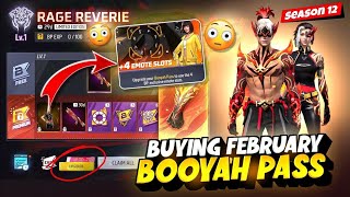 Buying Rage Reverie Booyah Pass | Rage Reverie Unlock | Ff New Event Today | Free Fire New Event