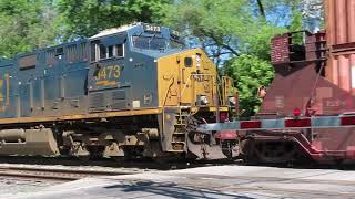 CSX Intermodal at Lynhurst Dr. in Indy (Crawfordsville Branch) - 6/23/22