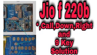 Jio F220B * 9 call Key Right Key And Down Key Not Working solution @bajrangmobileakot