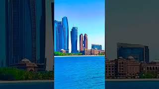 UAE capital Abu Dhabi So Beautiful view, #abudhabi  #beach #dubai  #dubaivlogs #like in #subscribe