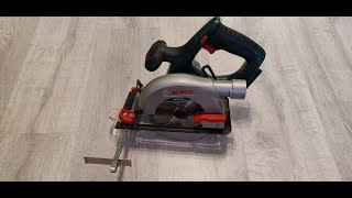 Bosch Circular Saw PKS 18 LI showing working