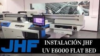 INSTALACIÓN JHF UV E6000 FLAT BED MALLORCA