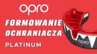 Formowania ochraniacza na zęby OPRO platinum