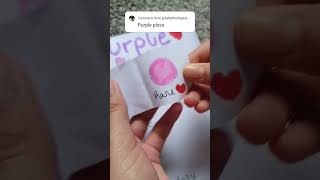 Purple blind bag #ideas #diy #asmr #blindbag #craft #shorts