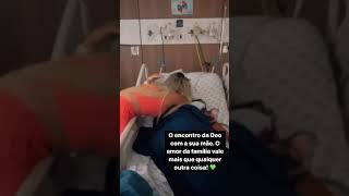 Dr deolane,reencontra mãe no hospital