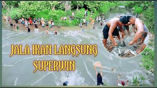 Panen Ikan Lubuk Larangan Langsung Dapat Superwin-Hanopan Sibatu. RD Explorer