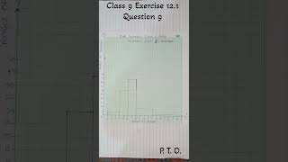 Class 9 Maths ncert chapter 12 Statistics exercise 12.1 question 9