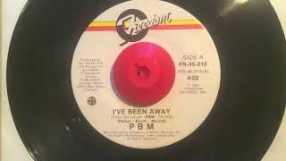 PBM – I've Been Away