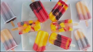 Healthy Fruit Popsicles  |  Mango Popsicles Recipe | Fruit Popsicles | Homemade Fruit Popsicles