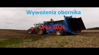 wywożenie obornika 🔥 + orka🔥 2021 💪🔥