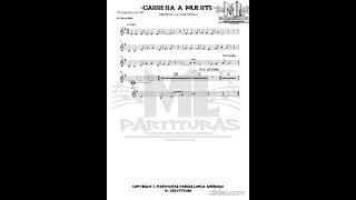 Carrera a muerte - banda la costeña (partitura) #musicscore #partitura #partituraspdf