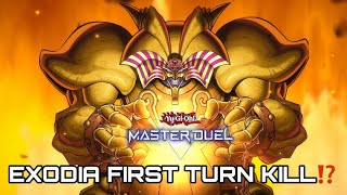 EXODIA FTK?! Yu-Gi-Oh! Master Duel Gameplay and Deck Profile