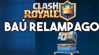 ABRI O BAÚ RELÂMPAGO E VEJA O QUE EU GANHEI - CLASH ROYALE