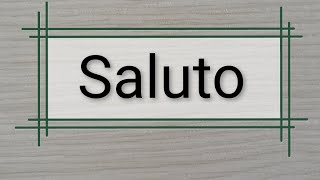 Saluto: