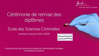 Remise de diplôme de l'ESC 2020