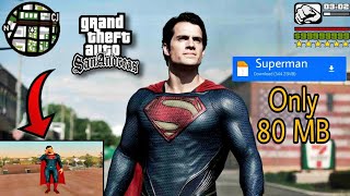 how to download superman mod in gta san andreas android