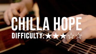 Lap Tapping Example (w/ Acoustic Guitar) |  Chilla Hope