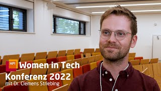 Dr. Clemens Striebing zur Transformation der Arbeitskultur | Women in Tech Konferenz 2022