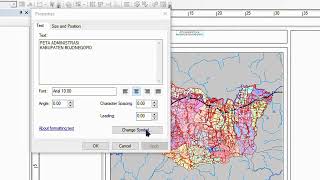 Memberikan Judul pada Peta dengan ArcMap