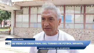 ¡INSTANCIAS FINALES DEL TORNEO DE FÚTBOL INFANTIL 2024!: CRONOGRAMA DEL DÍA SÁBADO 26 DE OCTUBRE