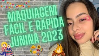 TUTORIAL JUNINO: Maquiagem simples e linda para festas!