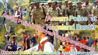 Assam Police🚨 Destroyed plantation At VIHOTO village public eye wetness