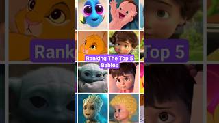 Ranking The Top 5 Babies #shorts #babies