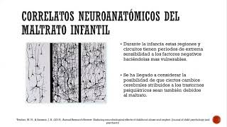 Relación entre maltrato infantil y trastornos mentales, Medico Psiquiatra Manuel Gonzalez