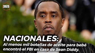 Al menos MIL BOTELLAS de ACEITE para BEBÉ encontró el FBI en CASA de Sean Diddy