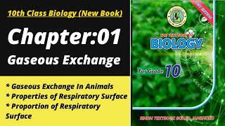 Gaseous exchange in animals | Biology class 10 chapter 1 | Class 10 new biology book