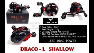 UNBOXING REEL ONCAK DRACO L. REEL MURAH KAGAK MURAHAN..