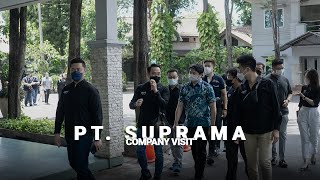 COMPANY VISIT PT. SUPRAMA | JCI EAST JAVA