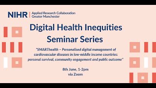 Digital Health Inequities Seminar: June 2022