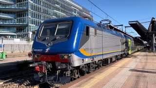 Treno Straordinario 35692 da Genova Piazza Principe a Milano Centrale in partenza da Milano Rogoredo