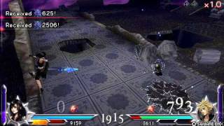 FF Dissidia 012 Tifa Vs Cloud