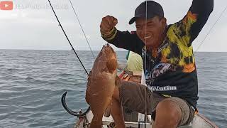 MANCING IKAN KERAPAU MONSTER JORAN DI TARIK SAMPAI MELENGKUNG TAJAM| || JEMPONG MANCING#JM-14