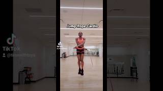 Jump rope workout #cardio #howtojumprope #easyworkout  #gym #trending  #gymroutine #fitness #goals